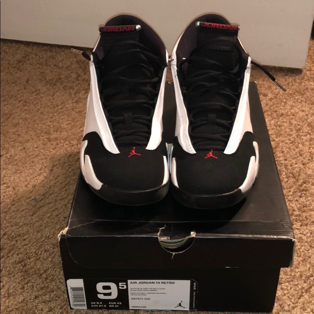 Air Jordan 14 Retro Black Toe